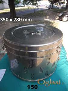 Doboš posuda za sterilizaciju zavojnog materijala